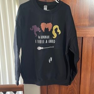 Hocus Pocus Halloween Maternity Sweatshirt